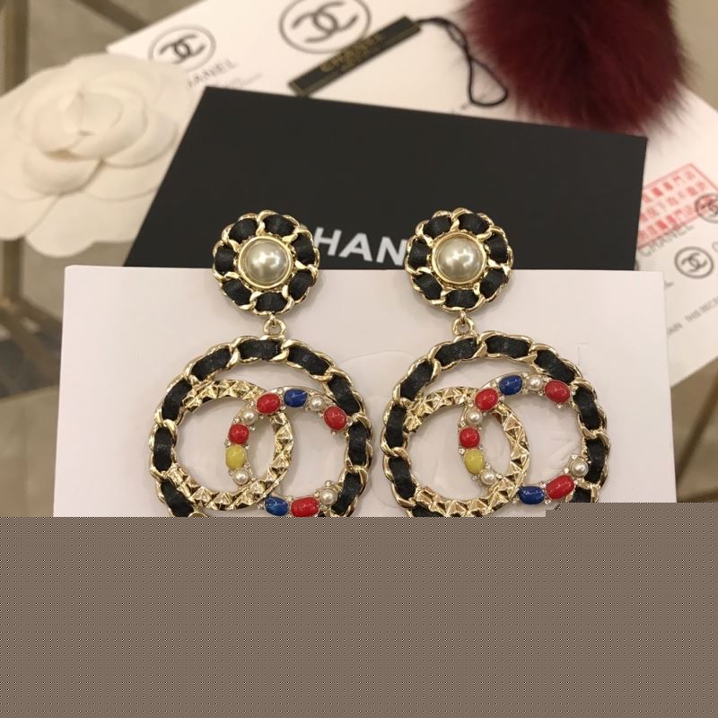 Ch*el earrings